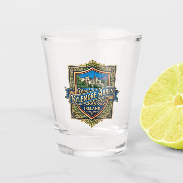 Vaso De Chupito Abadía de Kylemore Irlanda (Anverso)