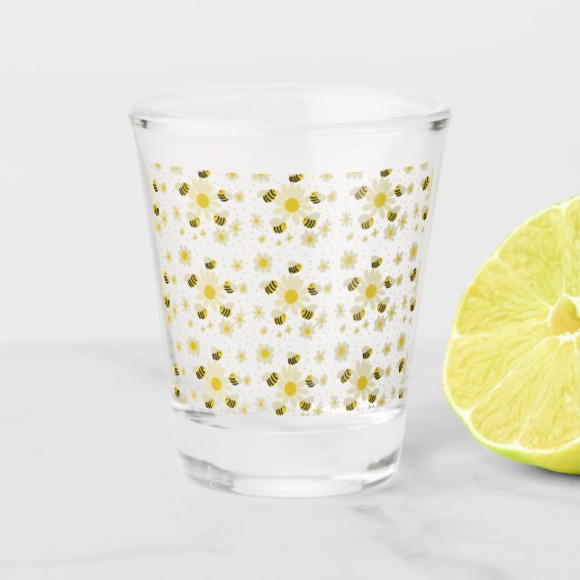 Vaso De Chupito Abejas (Anverso)