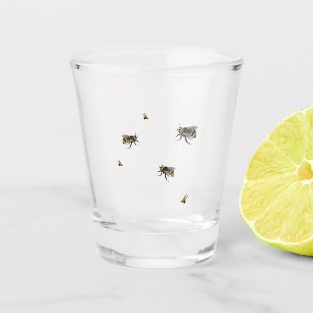 Vaso De Chupito Abejas (Anverso)