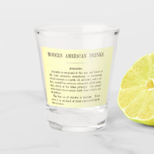 Vaso De Chupito Absinthe beber descripción alcohol antiguo