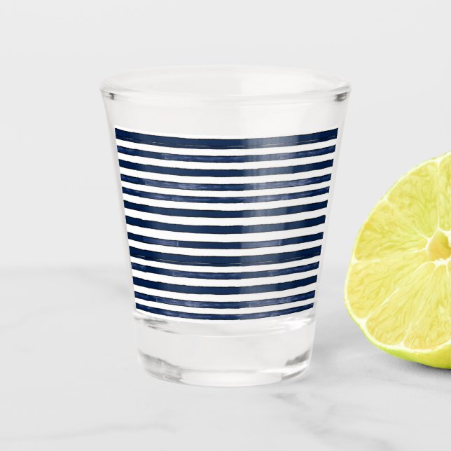 Vaso De Chupito Abstrack Naval Stripes Seamless (Anverso)