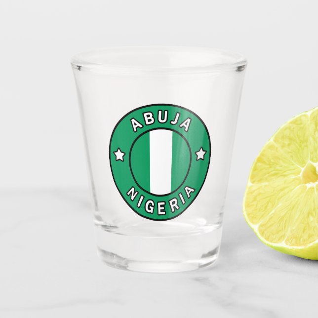 Vaso De Chupito Abuja Nigeria (Anverso)