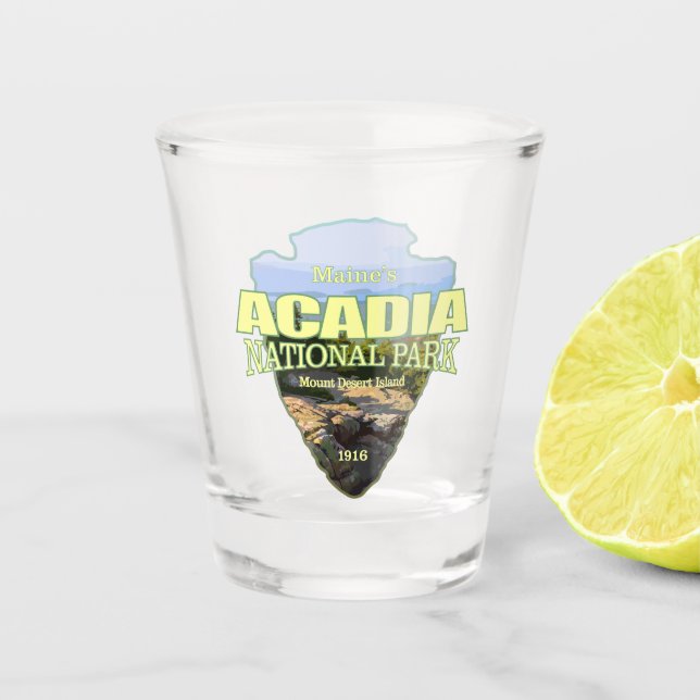 Vaso De Chupito Acadia NP (punta de flecha) (Anverso)