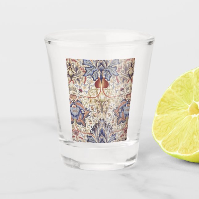 Vaso De Chupito Acanthus (por William Morris) (Anverso)