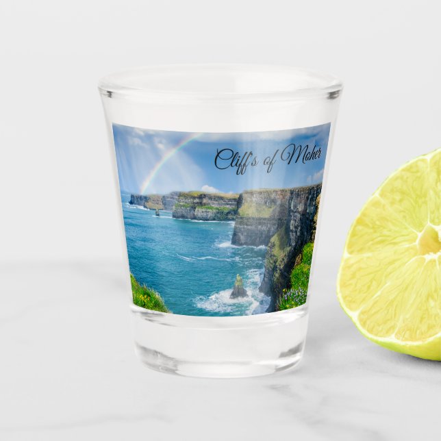 Vaso De Chupito Acantilados de Moher (Anverso)