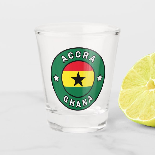 Vaso De Chupito Accra Ghana (Anverso)