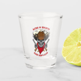 Vaso De Chupito Aces N. Ochenta Cowboy Skull