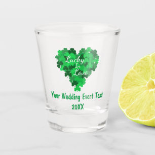 Vaso De Chupito Acontecimiento Boda Afortunado En Amo