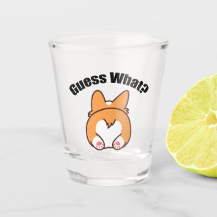 Vaso De Chupito Adivinen Lo Que Corgi Butt Humor
