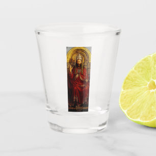 Vaso De Chupito Adoración del Cordero Místico por Jan van Eyck