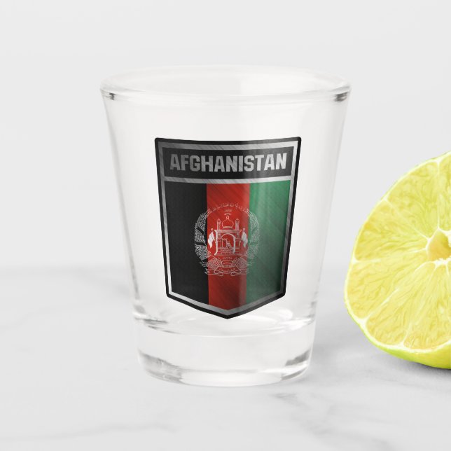 Vaso De Chupito Afganistán (Anverso)