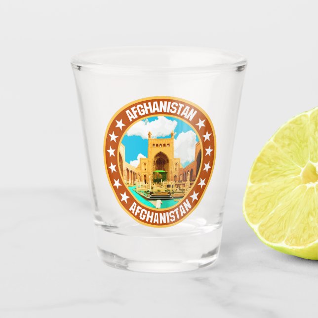 Vaso De Chupito Afganistán (Anverso)