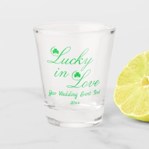 Vaso De Chupito Afortunado En El Amor