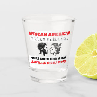 Vaso De Chupito Afroamericanos y nativos americanos