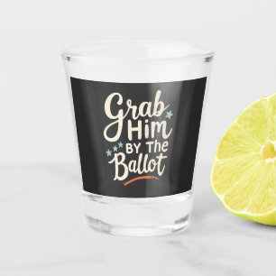 Vaso De Chupito Agarrarlo Por La Elección De Trump