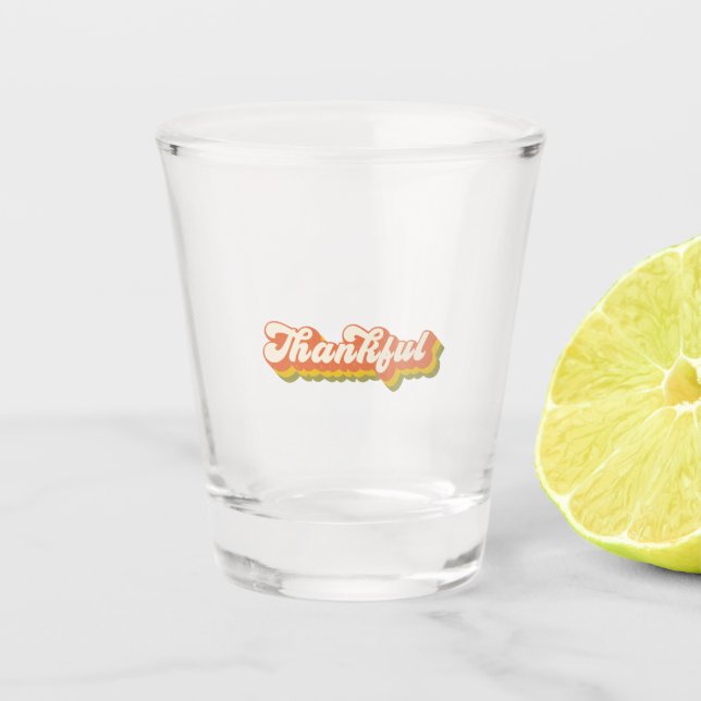 Vaso De Chupito Agradecimiento (Anverso)