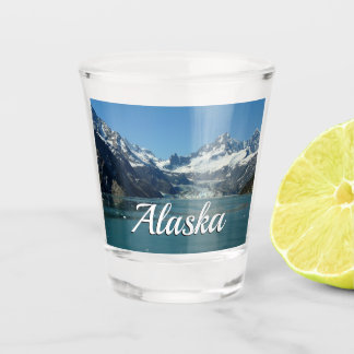 Vaso De Chupito Aguas de Alaska alimentadas por el glaciar