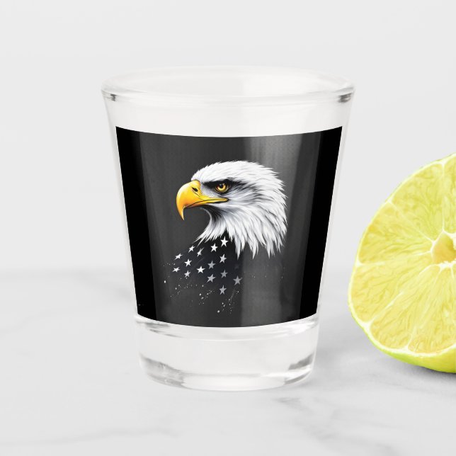 Vaso De Chupito Águila de la Libertad  (Anverso)