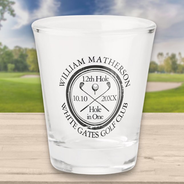 Vaso De Chupito Agujero de Golf en Uno Personalizado (Subido por el creador)