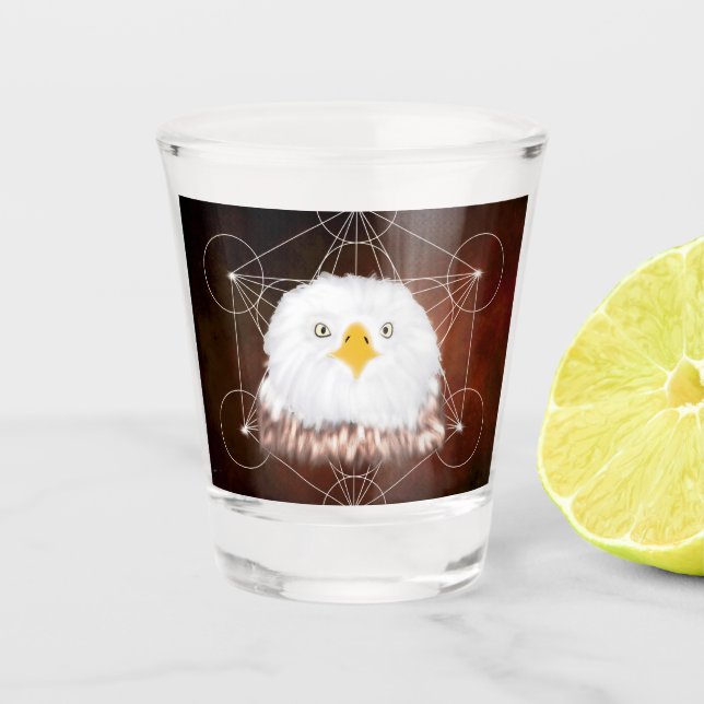 Vaso De Chupito aigle metatron (Anverso)