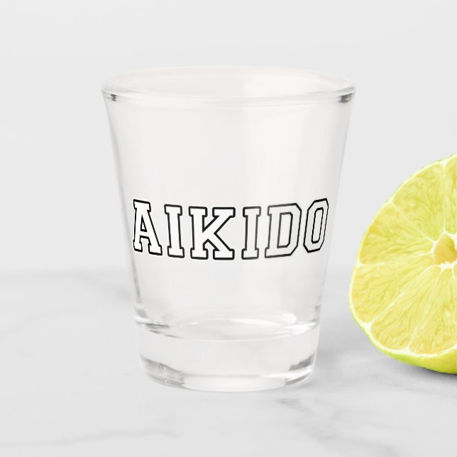 Vaso De Chupito Aikido (Anverso)