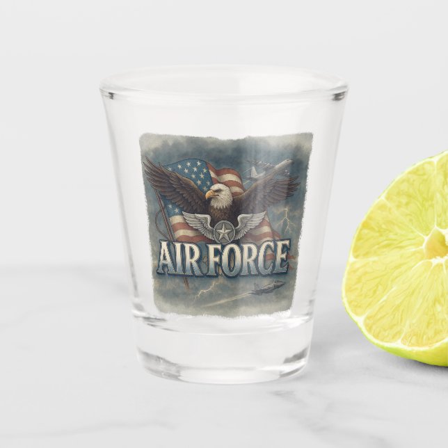 Vaso De Chupito Air Force (USAF) (Anverso)