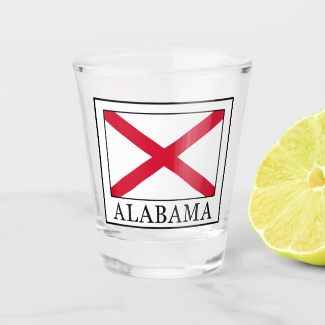 Vaso De Chupito Alabama (Anverso)