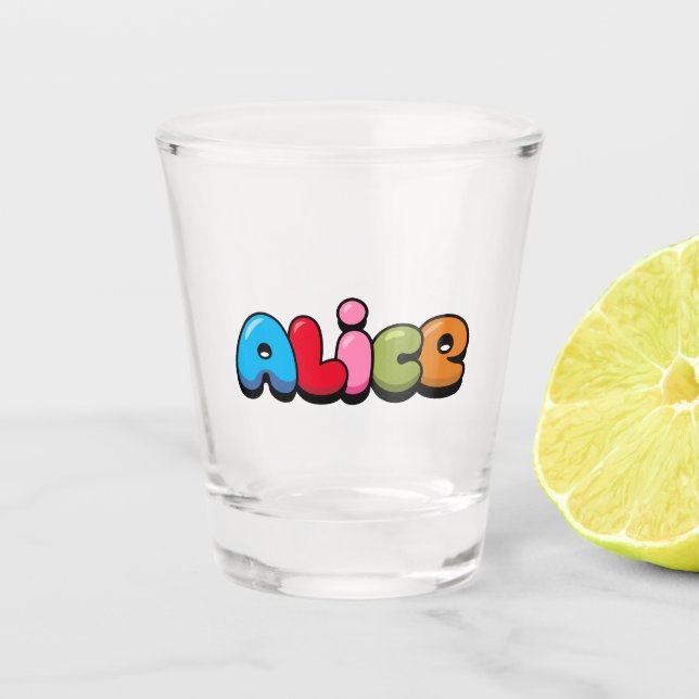 Vaso De Chupito Alarma (Anverso)