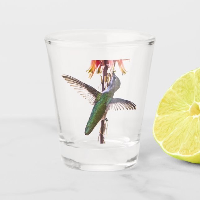 Vaso De Chupito Alas de colibrí (Anverso)