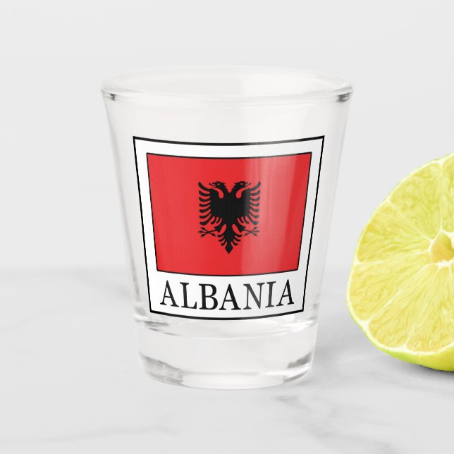 Vaso De Chupito Albania (Anverso)