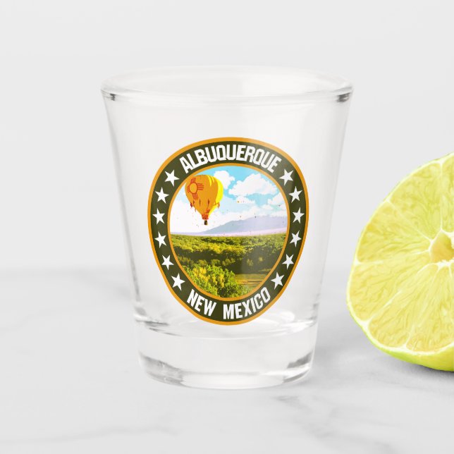 Vaso De Chupito Albuquerque (Anverso)