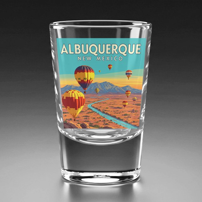 Vaso De Chupito Albuquerque Antiguo Nuevo México (Subido por el creador)
