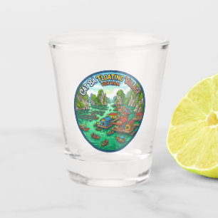 Vaso De Chupito Aldea flotante de Cát Bà Vietnam