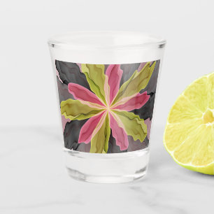 Vaso De Chupito Alegría, antracita verde rosada Fantasía Flower Fr
