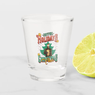 Vaso De Chupito Alegría Navideña Divertida de Bigfoot