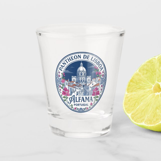 Vaso De Chupito Alfama Portugal (Anverso)