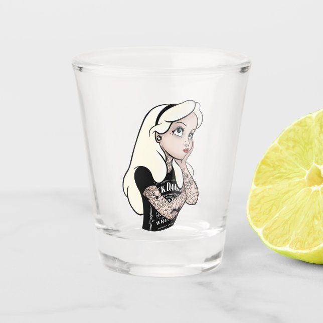 Vaso De Chupito Alicia (Anverso)