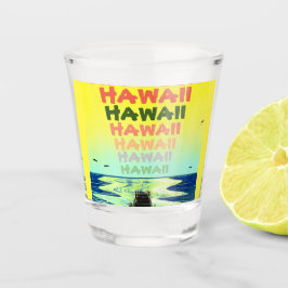 Vaso De Chupito Aloha desde Hawaii