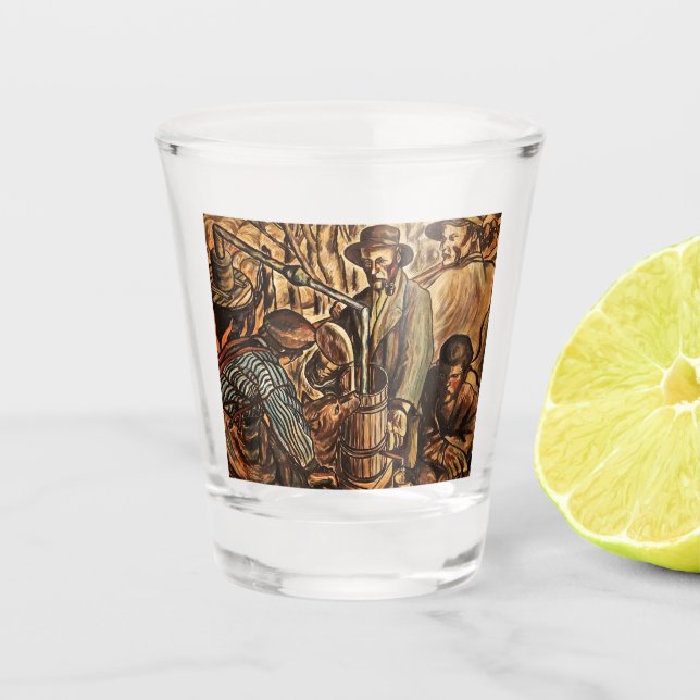 Vaso De Chupito Alucinadores Que Hacen Luminosos Blancos Liquor Wh (Anverso)