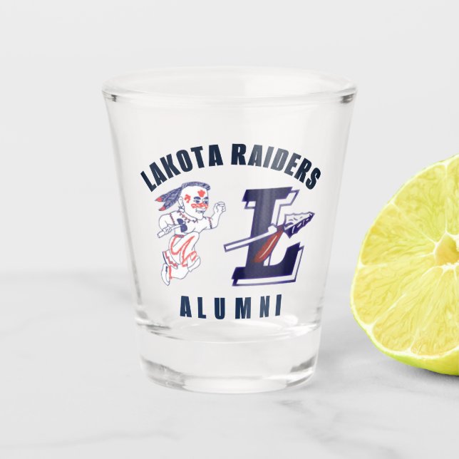Vaso De Chupito Alumnos de Lakota (Anverso)