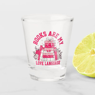 Vaso De Chupito Amante de los libros, San Valentín, parejas coinci