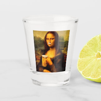 Vaso De Chupito Amantes de la cerveza Mona Lisa
