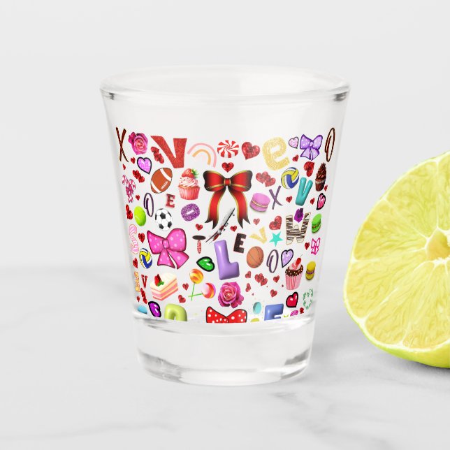 Vaso De Chupito Amar (Anverso)