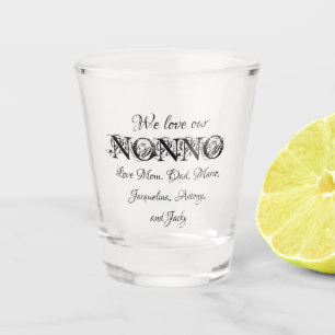 Vaso De Chupito Amar a nuestros niños no personalizados nombra Gua