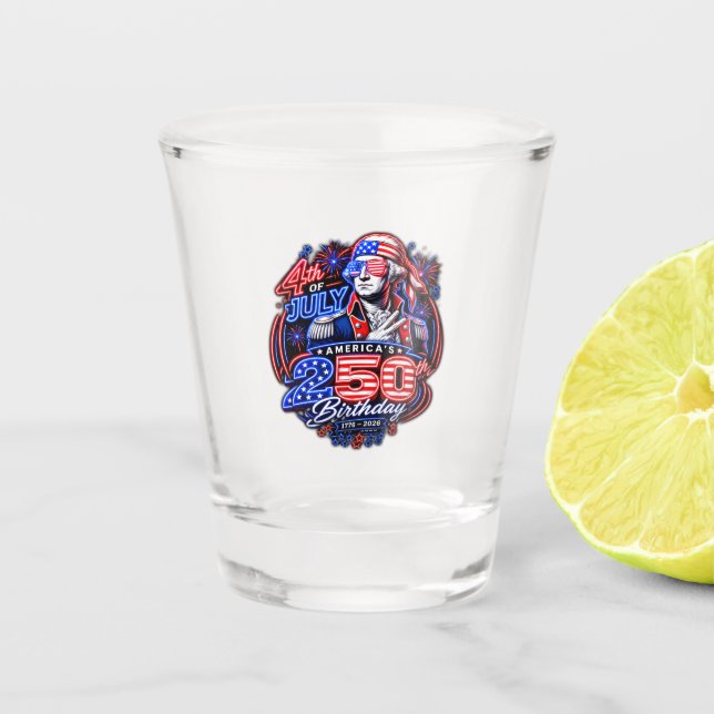 Vaso De Chupito América 250 Dos (Anverso)