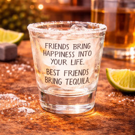 Vaso De Chupito Amigos Divertidos Traen Tequila