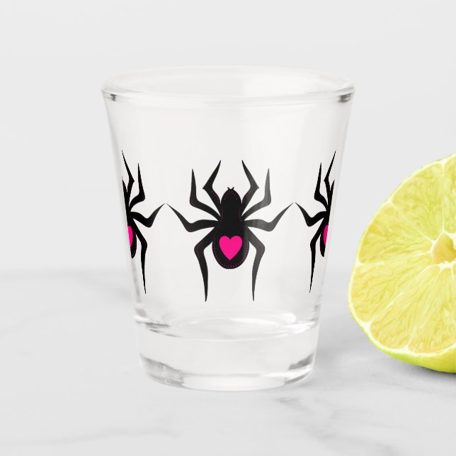 Vaso De Chupito Amo araña (Anverso)