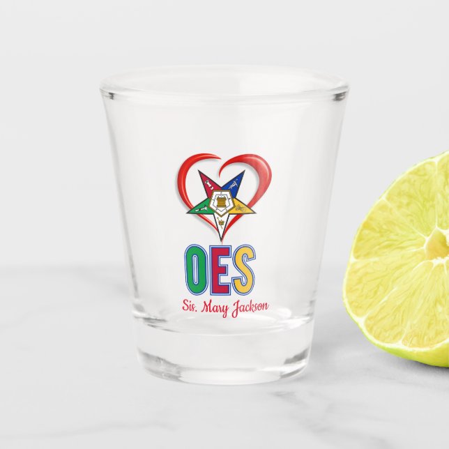 Vaso De Chupito Amo OES (Anverso)