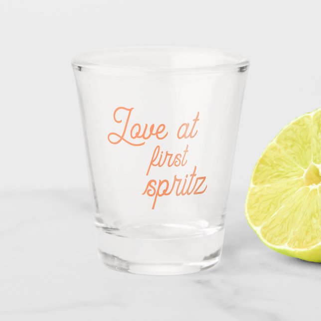 Vaso De Chupito Amor a Primera Copa Bridal Shower (Anverso)
