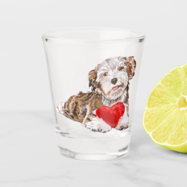 Vaso De Chupito Amor de las putas (Anverso)